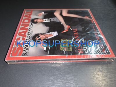 Kangta & Vanness 1st Single Album Scandal CD Booklet New Sealed