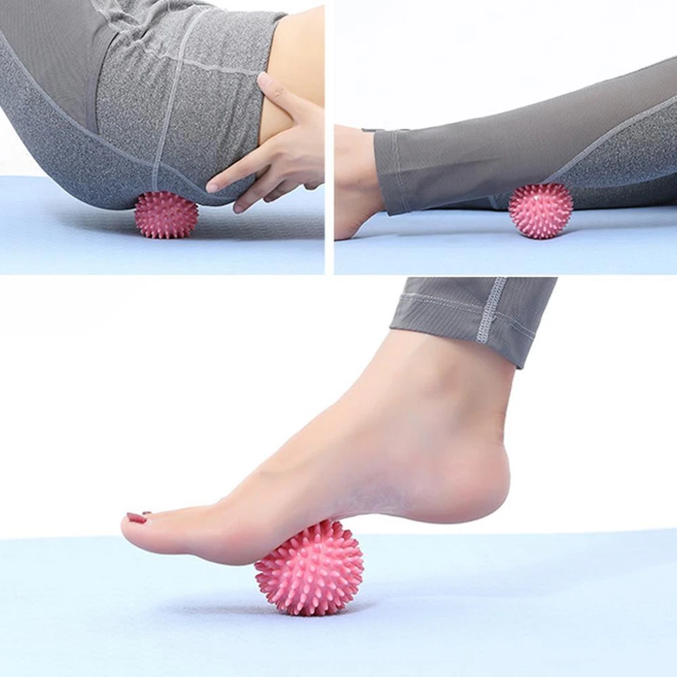 Мяч для йоги массажа колючие спортивные мячи колючие йога стресс рефлексотерапия триггер] DJF - Изображение 3 из 4