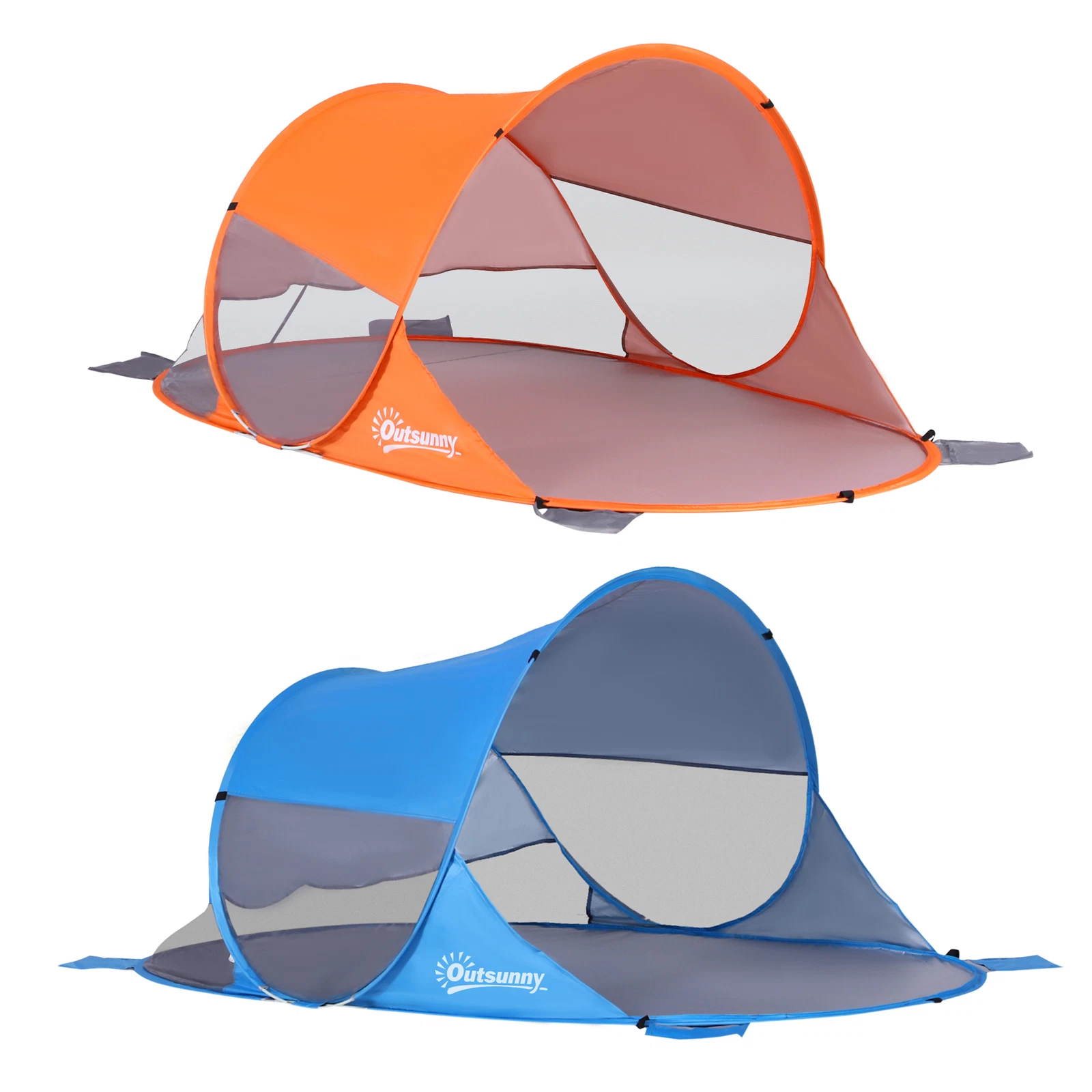 Portable Automatic Pop Up Beach Tent Camping Sun Shade UV 30+ Protection