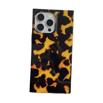 Compatible with iPhone 13 Case & iPhone 14 for iPhone 13/14 Tortoiseshell Flame
