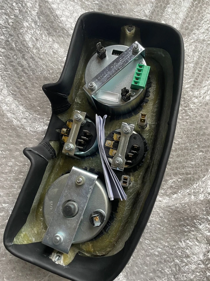 Классический Fiat 500 Abarth Speedo спидометр приборной панели циферблатов кожи новый - Изображение 3 из 4