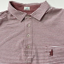 Johnnie-O Hangin Out Mens XL Polo Shirt Stretch Casual Short Sleeve Adult