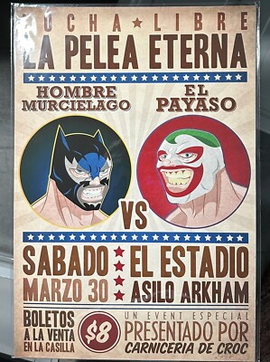 Superhero Lucha Libre Fighters - Hombre Murcielago vs. El Payaso - Arnel Baluyot