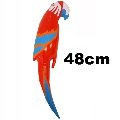 Inflatable Parrot Novelty Pirate Fancy Dress Shoulder Parrot 48cm New h