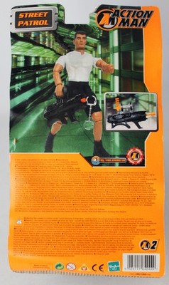 RARE 2001 ACTION MAN STREET PATROL FIGURE EUROPEAN HASBRO NEW ! | eBay