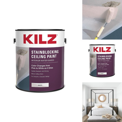 Kilz Stainblocking Ceiling Paint Interior White 1 Gallon 68041