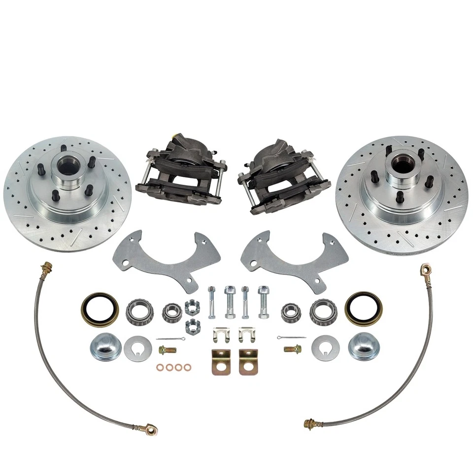 Front Disc Brake Kit for 1957-1968 Ford Full-Size - Image 3 of 4