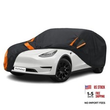 10-Layer for Model Y Car Cover Waterproof All Weather Custom Fit for Model Y