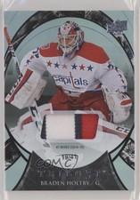 2015 Trilogy Season Stats Black Rainbow Foil 19/41 Braden Holtby #86 Patch ti8