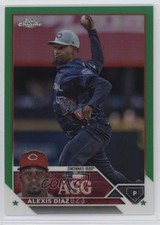 2023 Chrome Update All-Star Game Green Refractor 94/99 Alexis Diaz Díaz 19fv