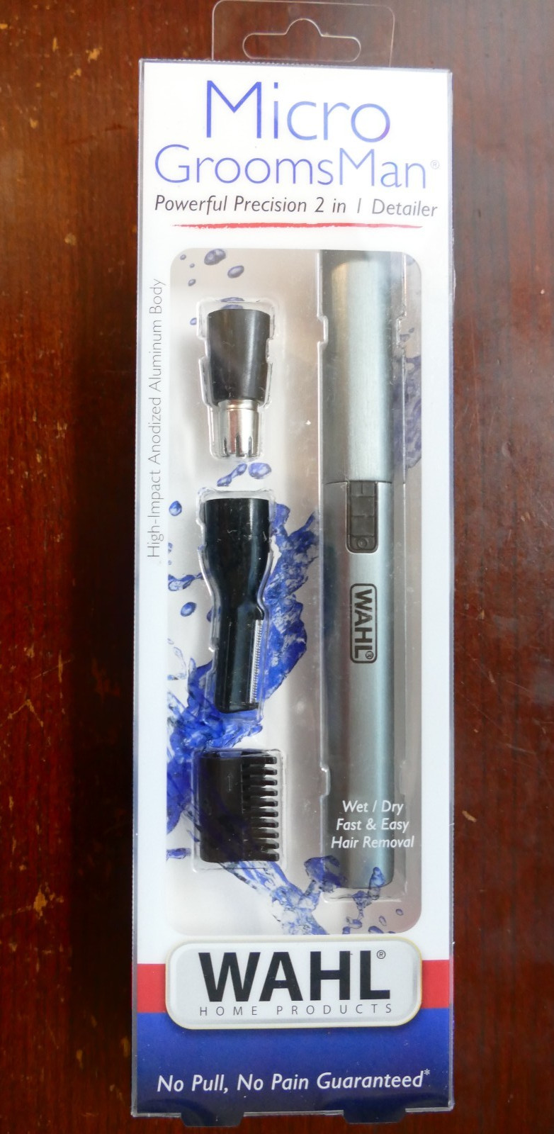 Wahl Nose Ear Trimmer Neck Hair Beard Eyebrow Groomer Clippers Micro Personal