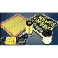 Inspektionskit Filter Satz Paket XXL Opel Astra G Zafira A 2,0 Di Dti 82 101PS