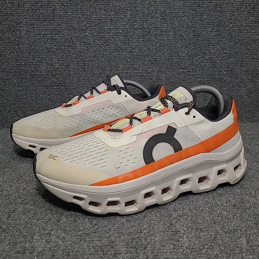 On Cloud Cloudmonster CloudTec OC  White/Orange M… - image 1