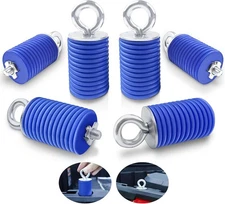 StarknightMT Ranger Tie Down Anchors,UTV Lock and Ride 2" Bed 6PCS-Blue, Blue 