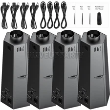 PAIDUN 1/2/4Pack Flame Effect Fire Machine Firethrower 1-3M DJ Disco Party Event