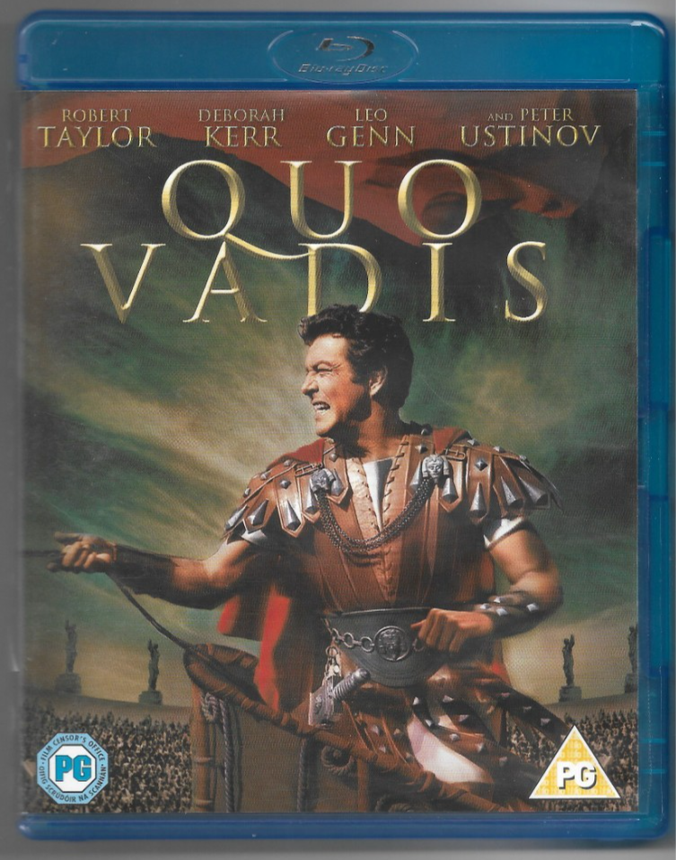 Quo Vadis Blu Ray  Robert Taylor Deborah Kerr Leo Genn