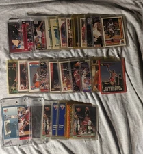 Baseball/Basketball Cards From 90s. All In Hard Cases See Pictures for Details