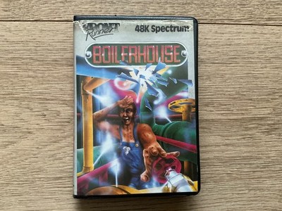 Kesselhaus (Front Runner) ZX Spectrum Kassette. Getestet/funktionstüchtig
