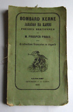 BRETAGNE PROSPER PROUX BOMBARD KERNE JABADAO HA KANIRI GUINGAMP 1866