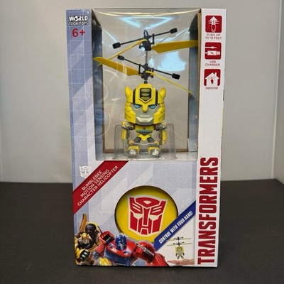 World Tech Toys: Transformer Bumblebee Motion Sensing Helicopter New