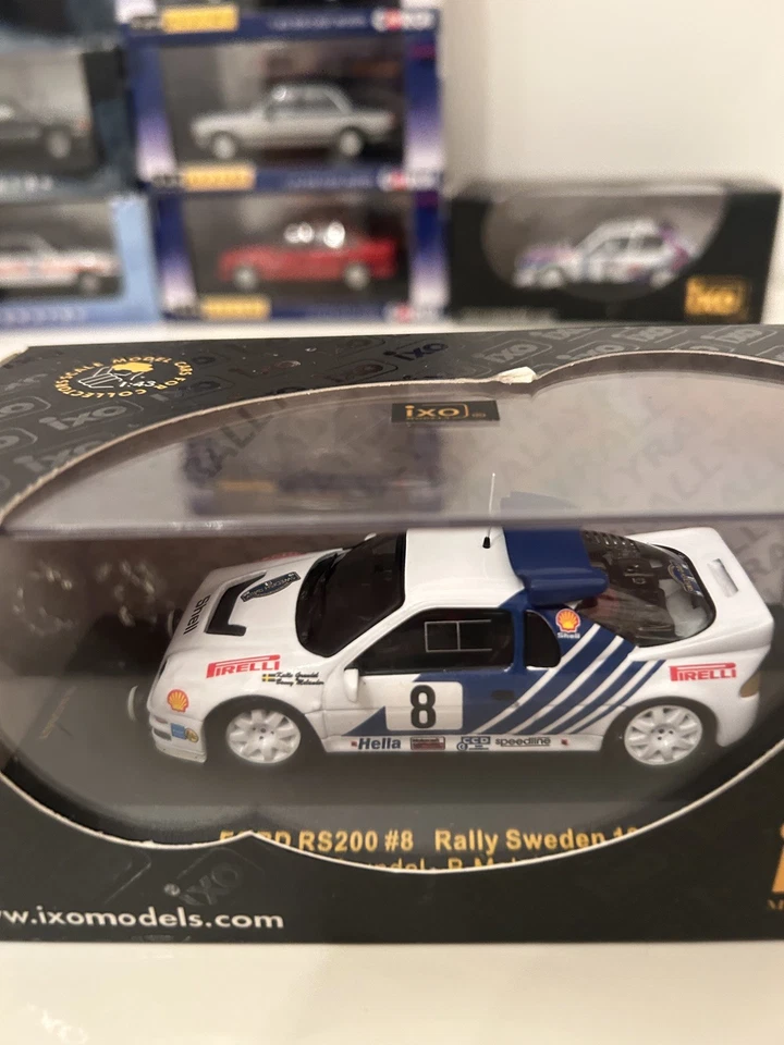 1/43 Ford RS200 Grupo B Rally Suecia 1986 K. Grundel / B.Melander RARO Foto 3 de 4
