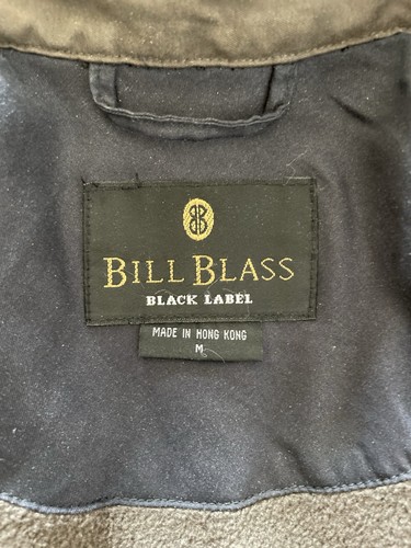 Authentic Bill Blass Black Label Basic Black Jacket Sz M 85% polyester 15% nylon - Picture 2 of 4