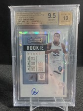 2020 Desmond Bane Contenders Rookie Cracked Ice Auto 20/25 - Pop 1, None Higher