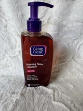 Clean & Clear Essentials Foaming Facial Cleanser Oil-Free Orange 8 Oz. ORIGINAL