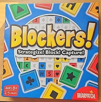 BLOCKERS Board Game by Briarpatch,  2010 COMPLETE