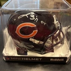 Lance Briggs Signed Chicago Bears Riddell Speed Mini Helmet - w/Schwartz COA