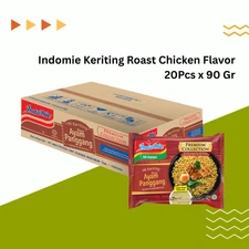 INDOMIE - Mi Keriting Roast chicken flavor Curly Noodle 90gr x 20 pcs (1 CTN)
