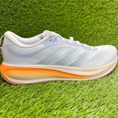 Adidas Response Pace Women Size 11.5 Gray Orange Athletic Running Shoes Sneakers