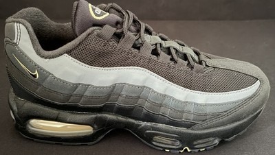 Nike Air Max 95 GS Batman Black Buff Gold Grey Nby Youth Sz 6.5y New IH0631-002