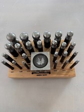 26 Piece Dapping/Doming Set - Very Good Condition 2.3 to 25mm