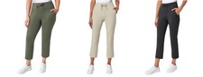 Mondetta Women's High Rise Drawstring Capri