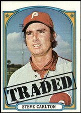 1972 TOPPS #751 STEVE CARLTON PHILLIES