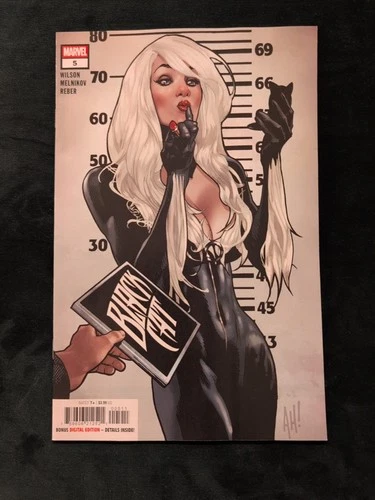 BLACK CAT #5 ADAM HUGHES VARIANT 1