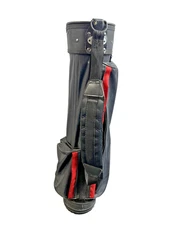 American Standard Golf Red/Black Carry Bag 1 Pocket 3 Way Divider 32” Tall