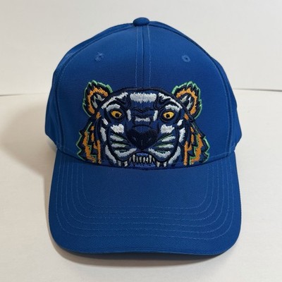 KENZO PARIS Embroidered Canvas Kampus Tiger Baseball Cap Hat Strapback