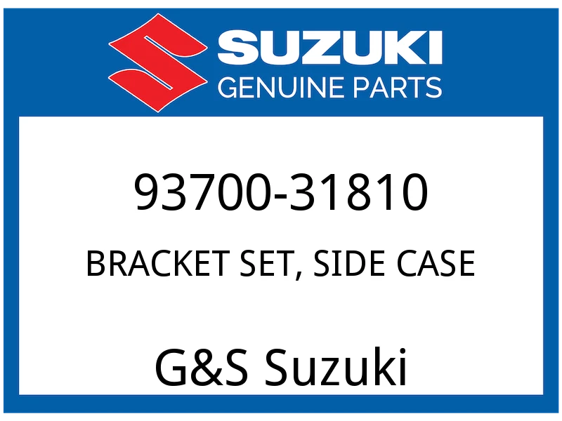 BRACKET SET, SIDE CASE