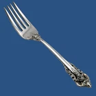 Sterling Silver Wallace Grande Baroque European Size Heavy Salad Fork ~$189 each