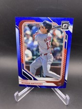 Donruss Optic Roman Anthony #61 Boston Red Sox Blue Velocity 2026