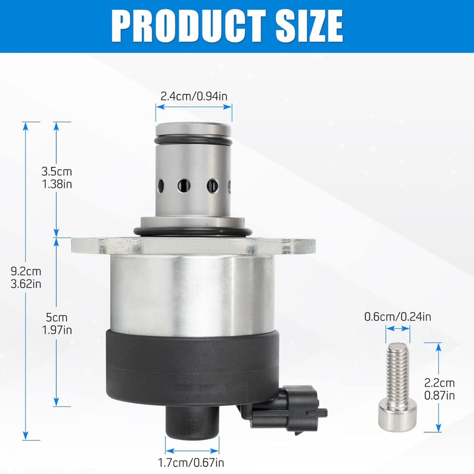 New Fuel Pump Control Valve A0000900069 for Freightliner Cascadia 2008-2014 thumbnail 7