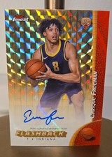 2024-25 Topps Finest Enrique Freeman #FBA-EF Gold Geometric Refr #24/50 (AU, RC)