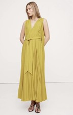 Banana Republic Pleated Cape Maxi Dress Size S NWT RT$250