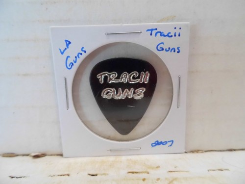 L.A. GUNS "TRACII GUNS" 2007 GUITAR PICK~#35~3