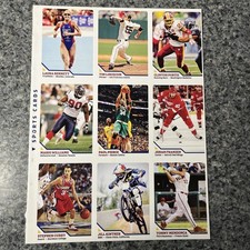 2008 SI Uncut Trading Card Sheet Stephen Curry  Rookie?. rookie card picture