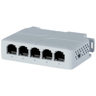 5-Port 10/100Mbps POE Extender 1 in 4 Out Netzwerk  Repeater Unterstützt IE2020
