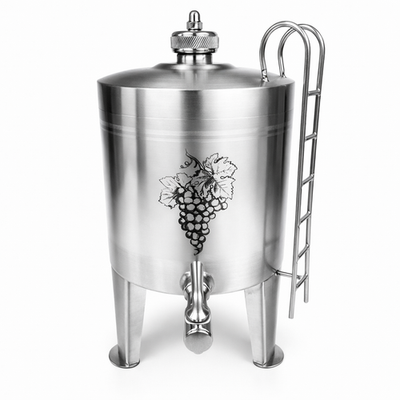 #ad Stainless Steel Mini Wine Fermentation Tank – Cuba de Vinho Made in Portugal $149.95
