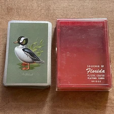 606 Congress Bufflehead Ducks Playing Cards Complete Deck Incl Jokers USA Made